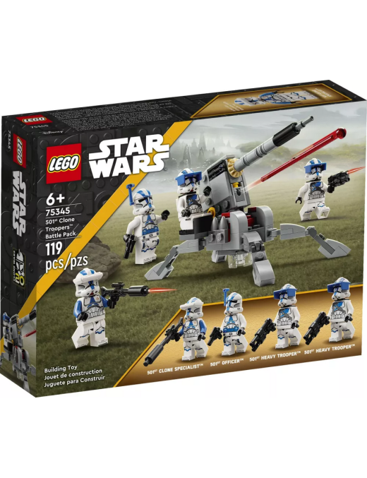 LEGO Star Wars Pack de combat des Clone-Troopers de la 501ème 75345
