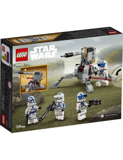 LEGO Star Wars Pack de combat des Clone-Troopers de la 501ème 75345