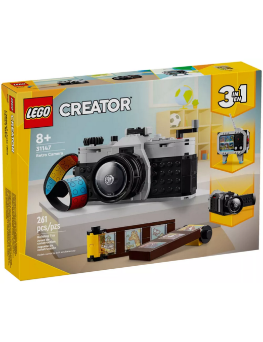 LEGO Creator 3en1 L'Appareil Photo Rétro 31147
