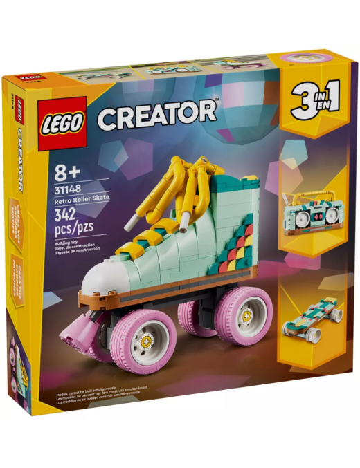 LEGO Creator 3en1 Les Patins à Roulettes Rétro 31148