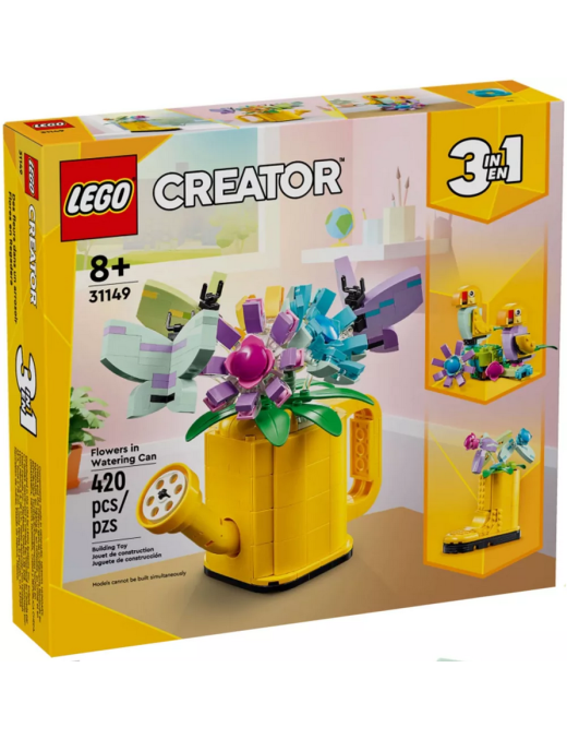 LEGO Creator 3en1 Les Fleurs dans l'Arrosoir 31149