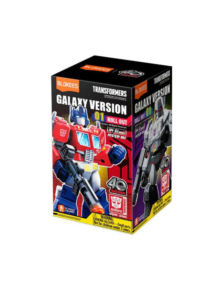 Maquette Transformers Galaxy Version 01 Roll out Blokees