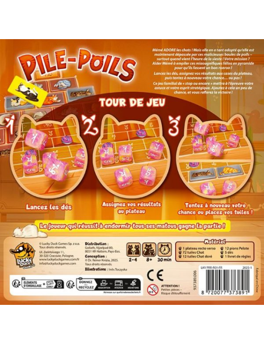 Pile-Poils Fr Lucky duck games