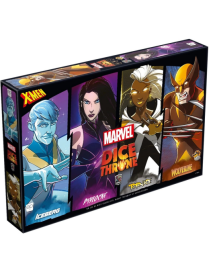 Dice Throne X-Men Iceberg, Psylocke, Tornade, Wolverine Fr Lucky duck games
