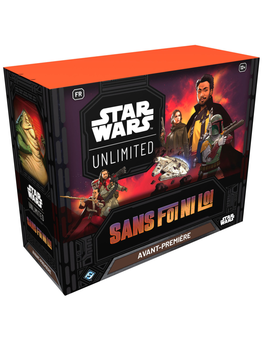 Star Wars Unlimited Sans Foi Ni Loi Pack Avant premiere FR FFG