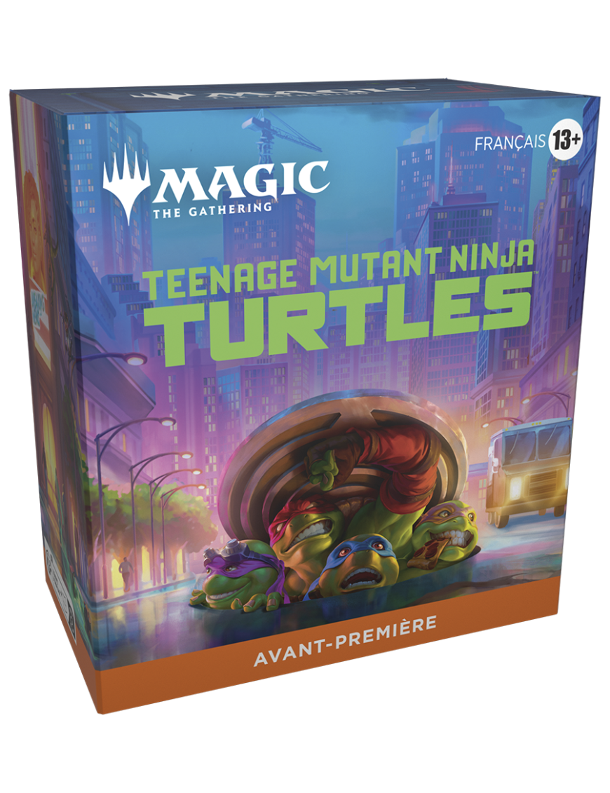 Magic Teenage Mutant Ninja Turtles Pack d'Avant-première FR MTG Tortue Ninja