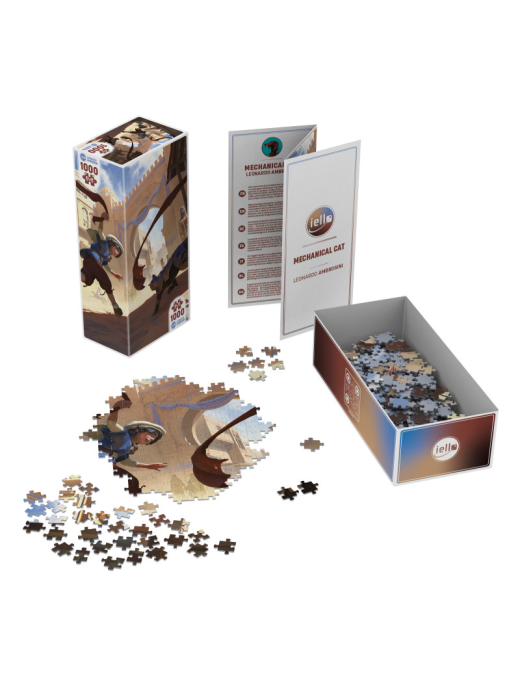 Puzzle Universe Mechanical Cat 1000 pieces FR iello