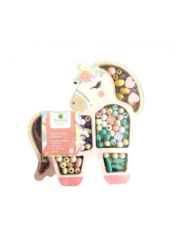 Coffret de perles en bois Licorne Sycomore