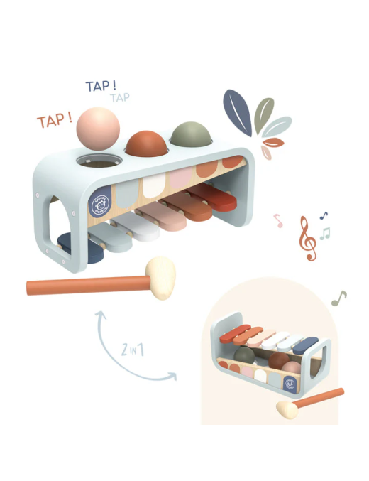 Xylophone et Banc 2en1 Speedy Monkey
