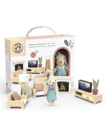 Salon de la maison de poupée +1 lapin Speedy Monkey