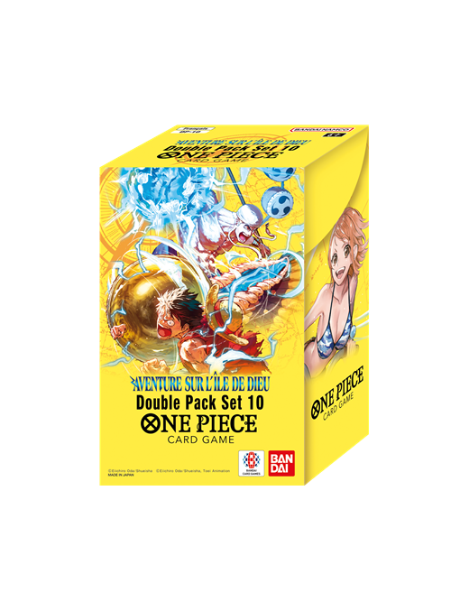 One Piece Aventure sur l'ile de Dieu OP-15 Double Pack FR Bandai OP15
