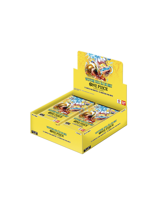 One Piece Aventure sur l'ile de Dieu OP-15 Boite de 24 Boosters FR Bandai Display OP15