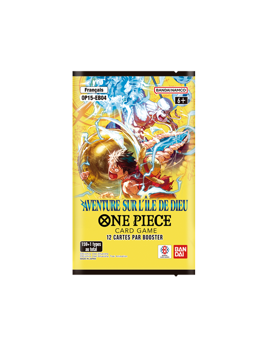 One Piece Aventure sur l'ile de Dieu OP-15 Booster FR Bandai  OP15