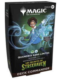 Quandrix sans limites Magic Les secrets de Strixhaven Deck Commander FR MTG