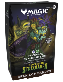 Pestilence de Flestrefleur Magic Les secrets de Strixhaven Deck Commander FR MTG