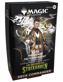Influence de Plumargent Magic Les secrets de Strixhaven Deck Commander FR MTG