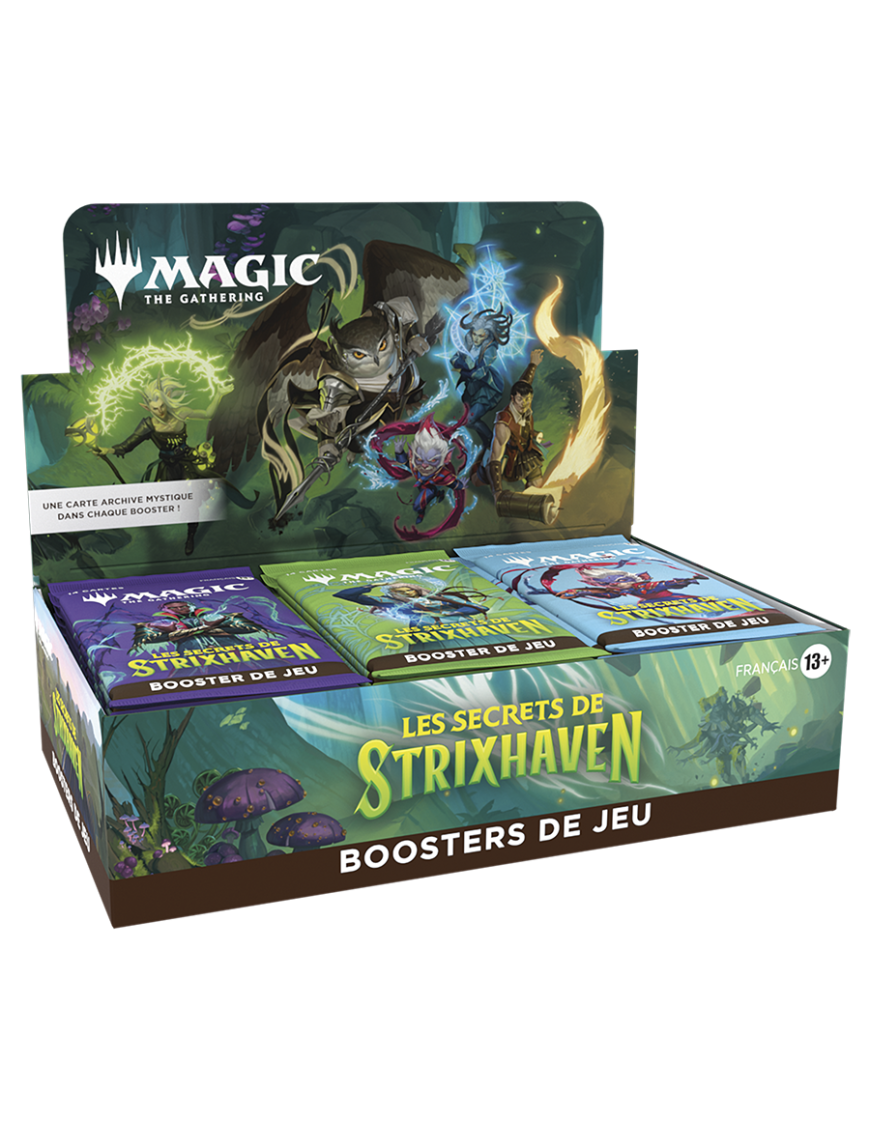 Magic Les secrets de Strixhaven Boite de 30 Boosters de Jeu Display FR MTG