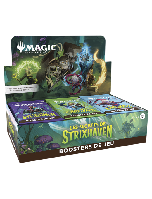 Magic Les secrets de Strixhaven Boite de 30 Boosters de Jeu Display FR MTG