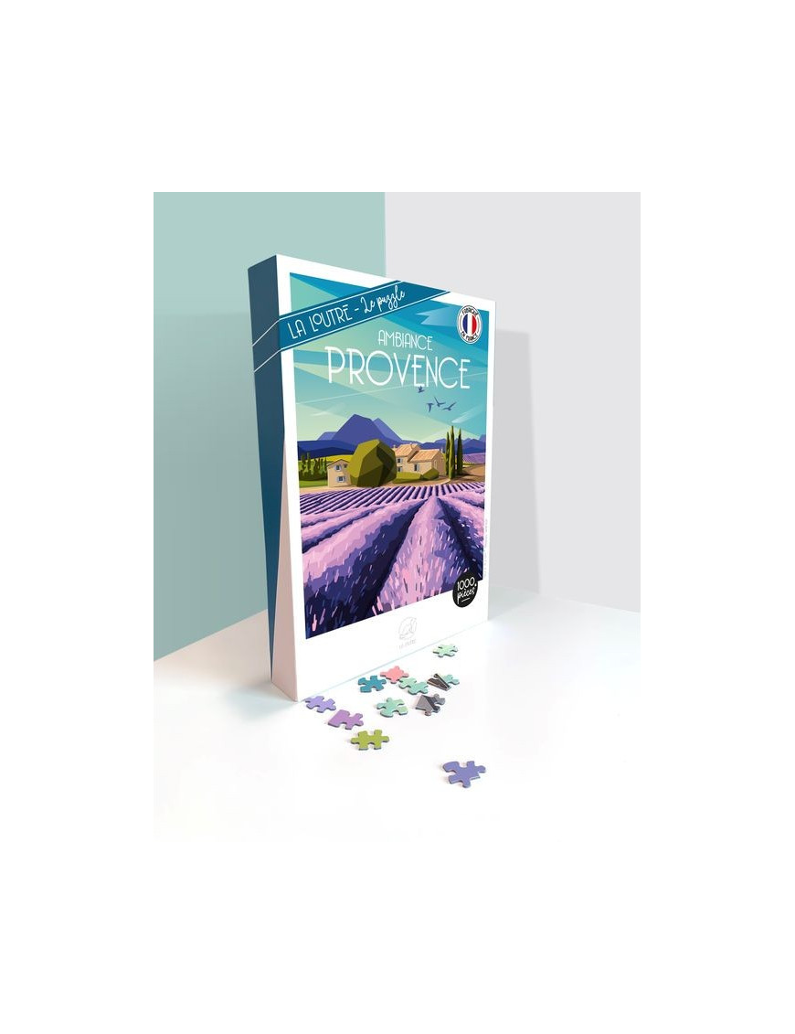 Puzzle 1000 pcs Ambiance Provence - La Loutre