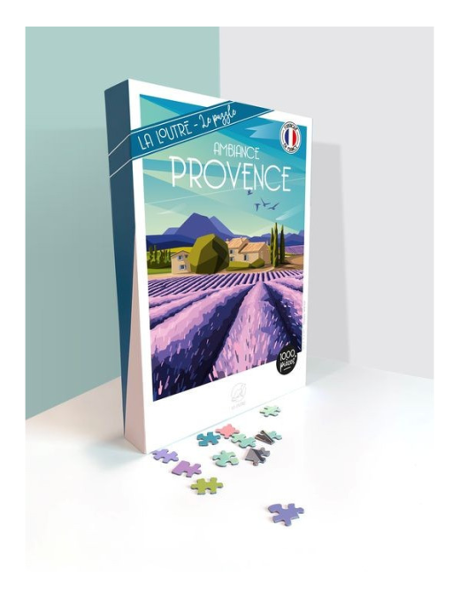 Puzzle 1000 pcs Ambiance Provence - La Loutre