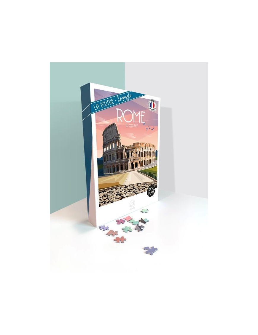 Puzzle 1000 pcs Rome - La Loutre