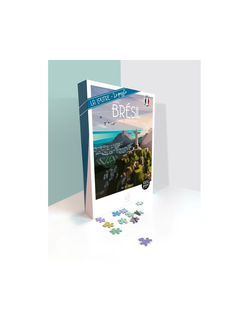 Puzzle 1000 pcs Brésil - La Loutre