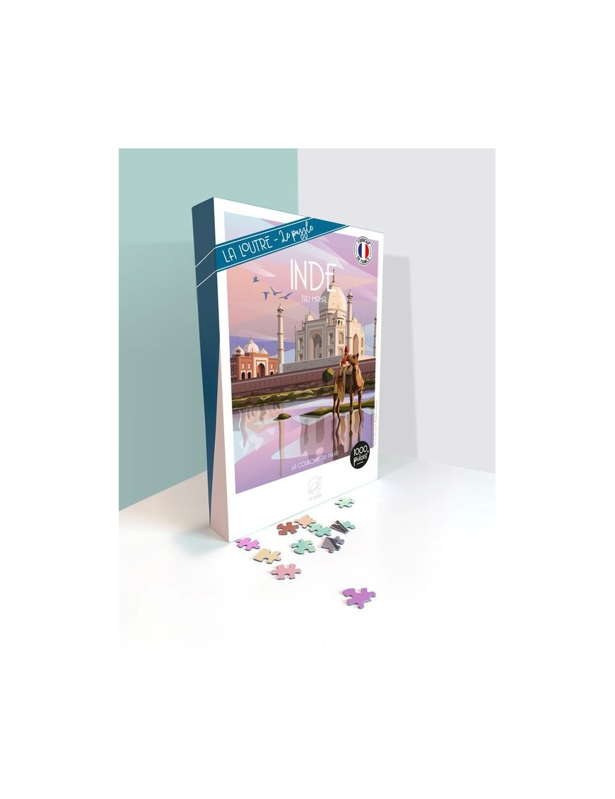 Puzzle 1000 pcs Inde Taj Mahal - La Loutre