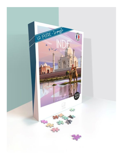 Puzzle 1000 pcs Inde Taj Mahal - La Loutre