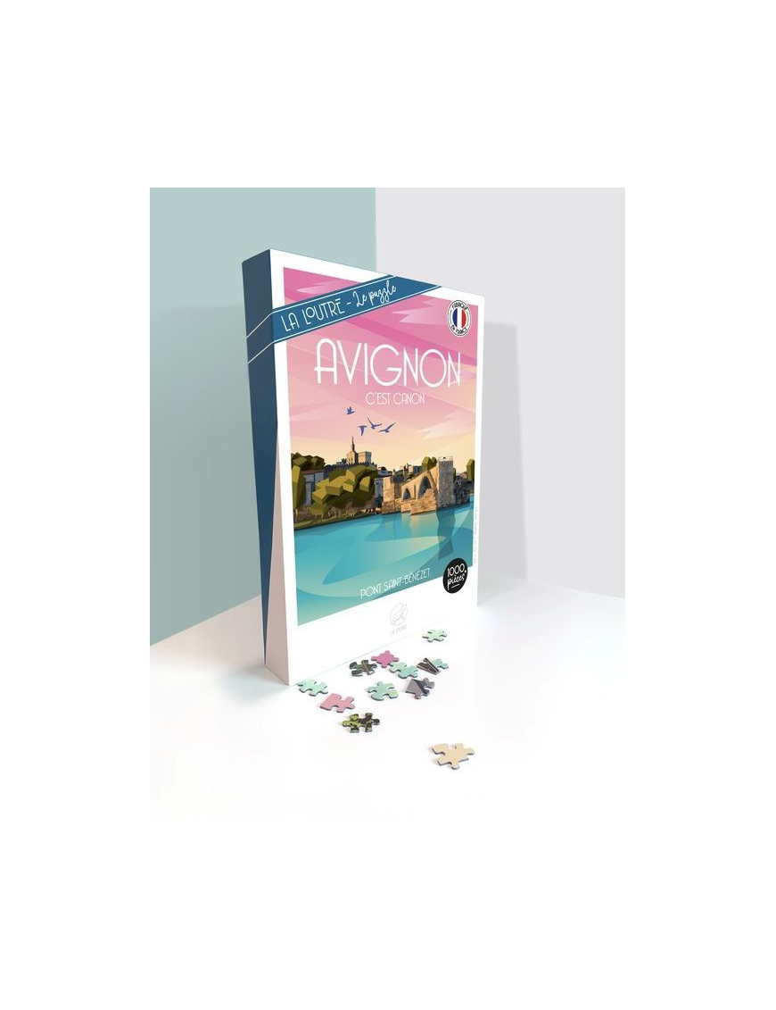 Puzzle 1000 pcs Avignon - La Loutre