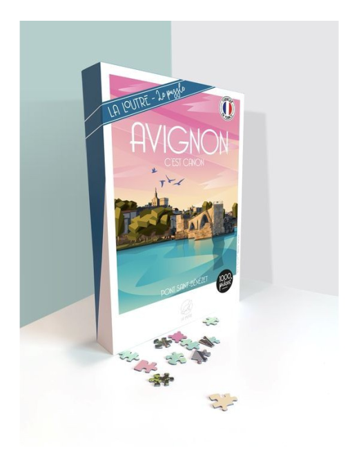 Puzzle 1000 pcs Avignon - La Loutre