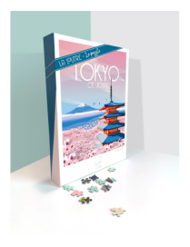 Puzzle 1000 pcs Tokyo - La Loutre