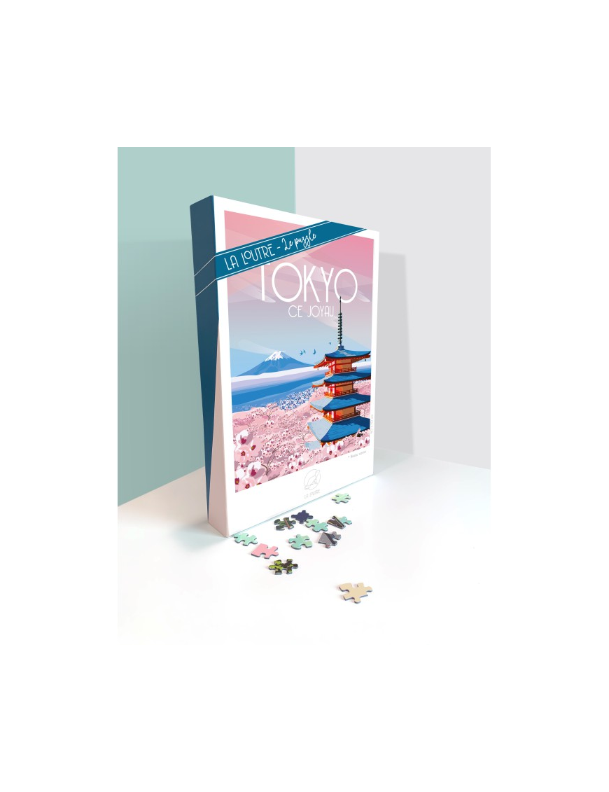 Puzzle 1000 pcs Tokyo - La Loutre