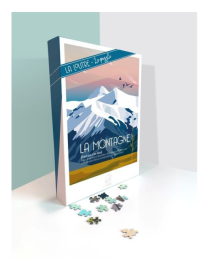 Puzzle 1000 pcs La Montagne - La Loutre