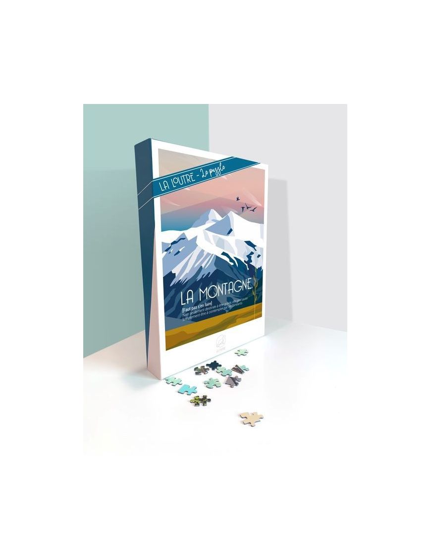 Puzzle 1000 pcs La Montagne - La Loutre