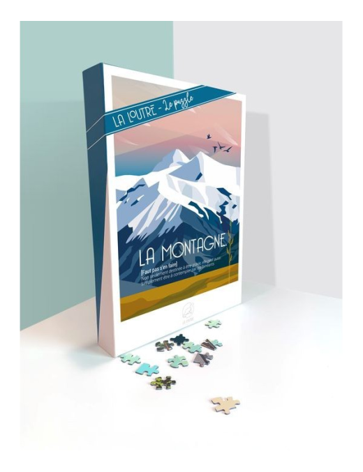 Puzzle 1000 pcs La Montagne - La Loutre