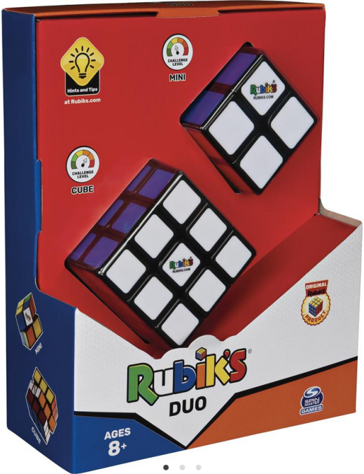 Rubik's Cube Coffret Duo 3x3 + 2x2 FR Spin Master