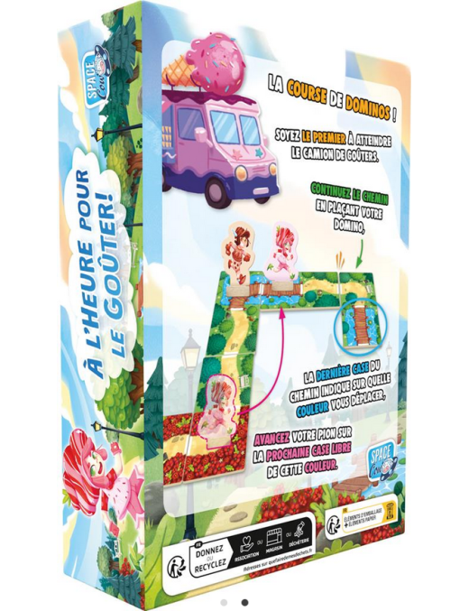 À l'heure pour le goûter FR Space Cow