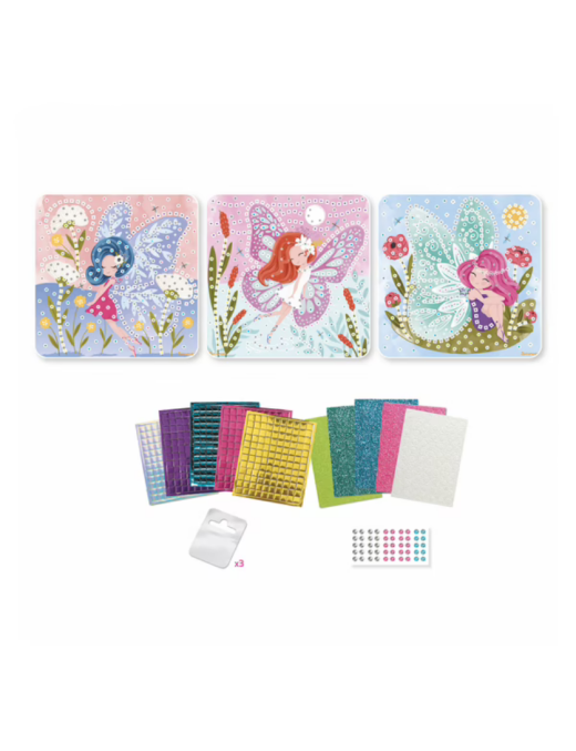 Stick & Fun Mosaiques Fées Sycomore