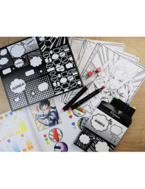 Coffret Atelier Manga Garçon Sycomore