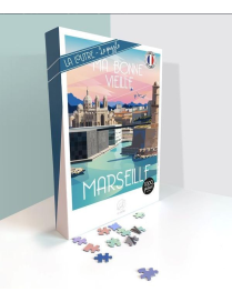 Puzzle 1000 pcs Marseille - La Loutre
