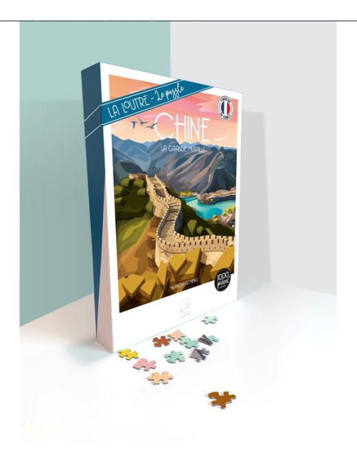 Puzzle 1000 pcs La Grande Muraille de Chine - La Loutre