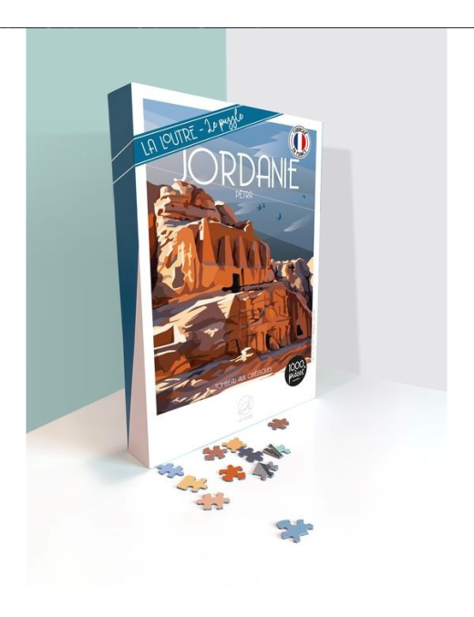 Puzzle 1000 pcs Jordanie - La Loutre