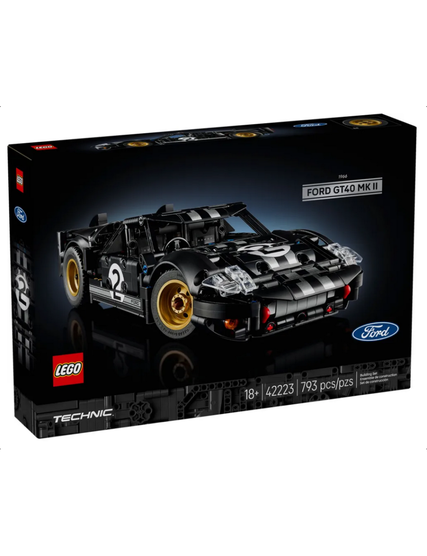 LEGO Technic La voiture de course 1966 Ford GT40 MKII 42223