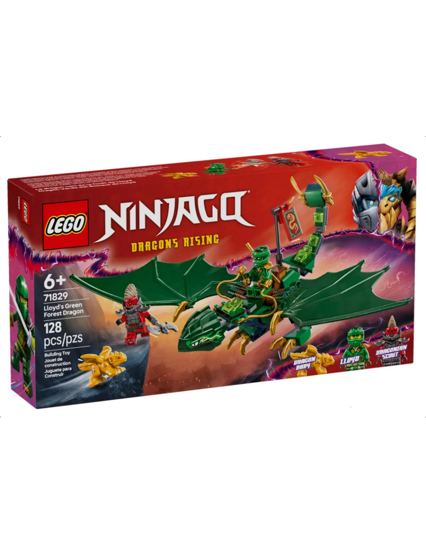LEGO Ninjago Le Dragon vert de la forêt de Lloyd 71829
