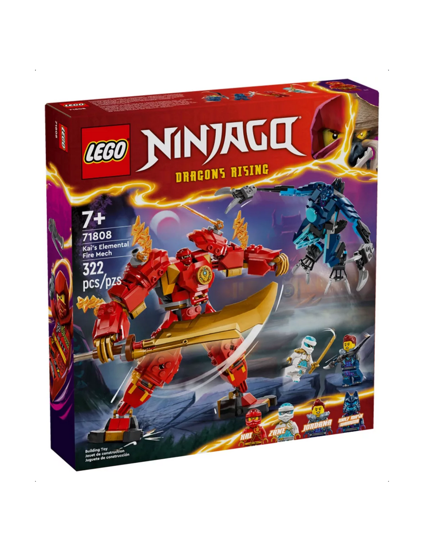 LEGO Ninjago Le robot élémentaire du feu de Kai 71808