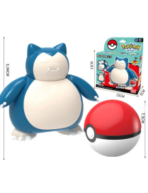Maquette Pokemon Ronflex & Pokeball LDCX