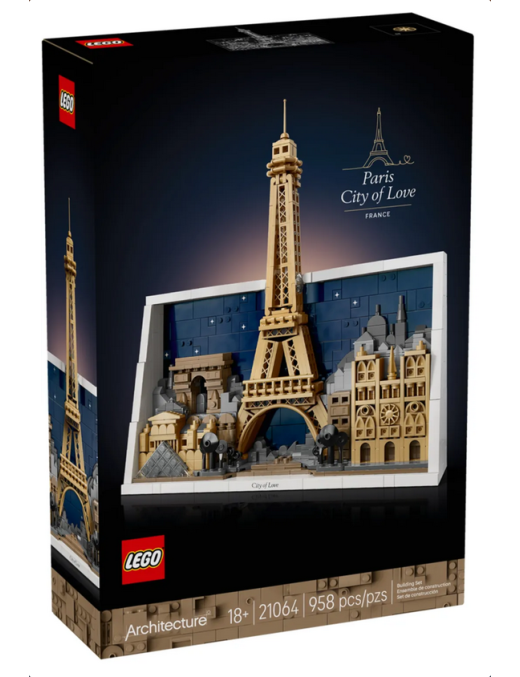 LEGO Paris, ville de lamour 21064