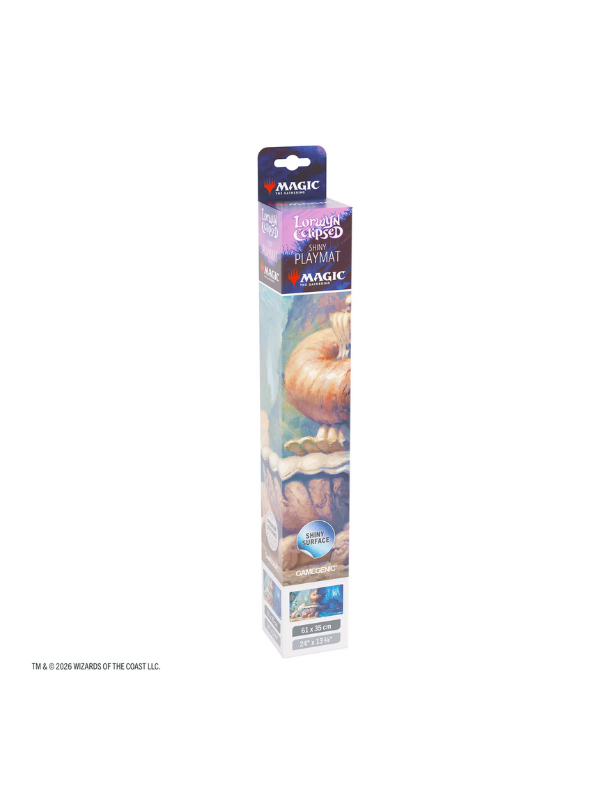 Magic Lorwyn Eclipse Playmat Shiny Hallowed Fountain FR Gamegenic
