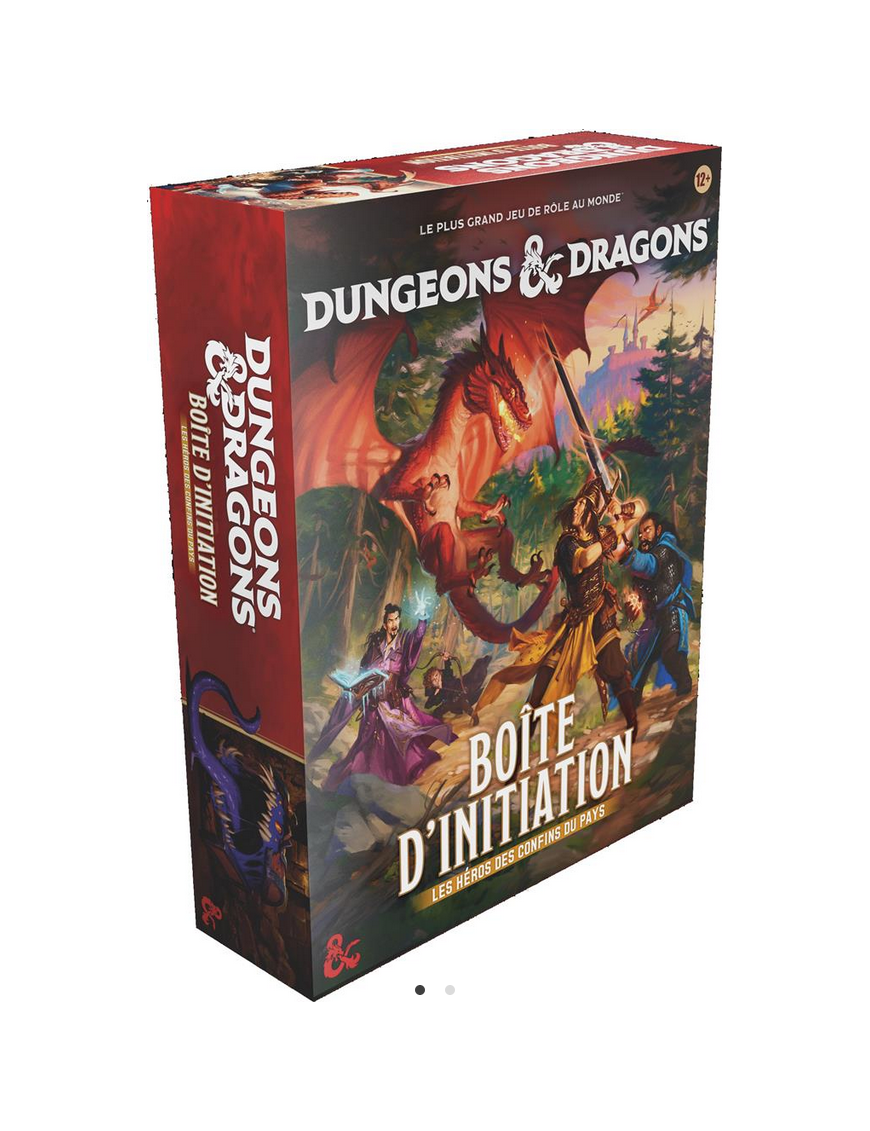 Dungeons & Dragons V5 : Boite d'Initiation Les heros des confins du pays DD5 FR D&DV5
