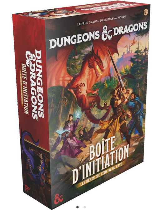 Dungeons & Dragons V5 : Boite d'Initiation Les heros des confins du pays DD5 FR D&DV5